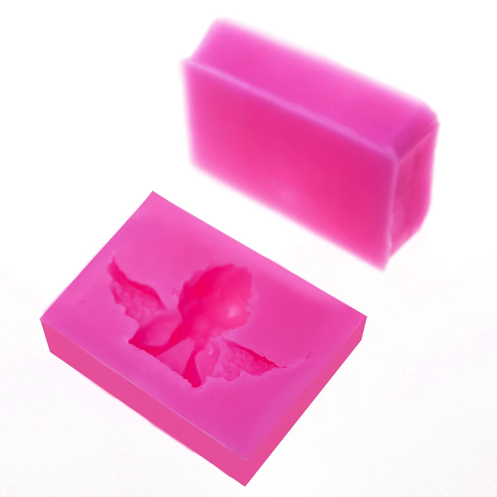 Силиконовые формы 3D форма ангела помадка для пирога посуда выпекания шоколада