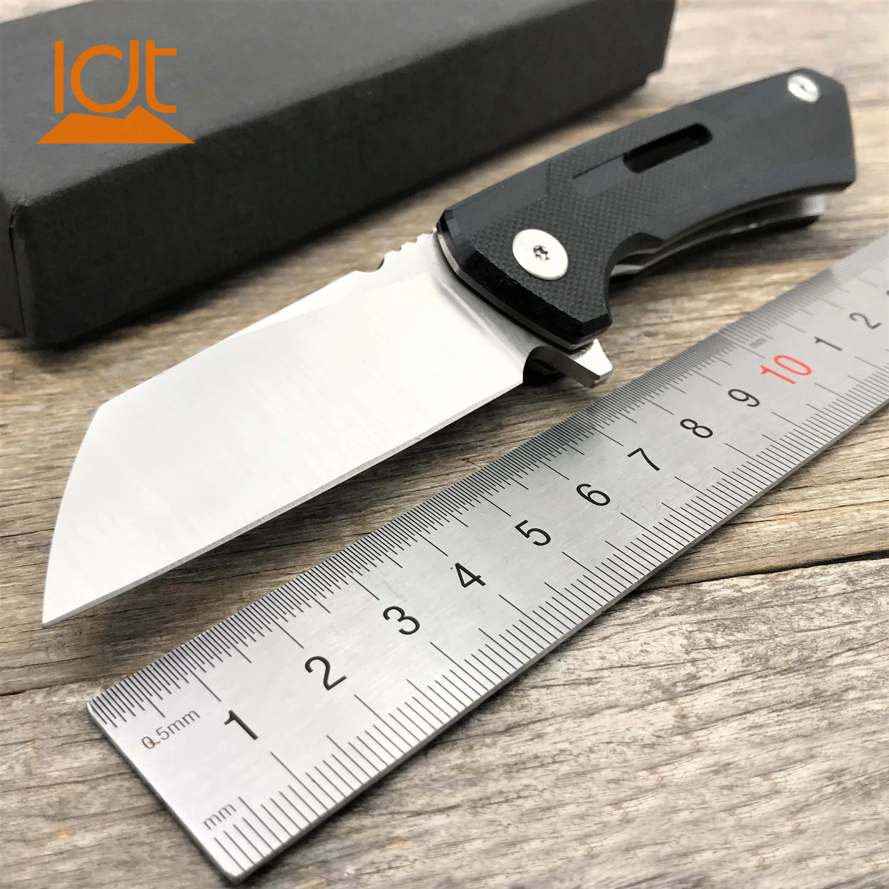 Складной нож LDT Buster D2 Blade из стали/G10 шариковый подшипник тактический для