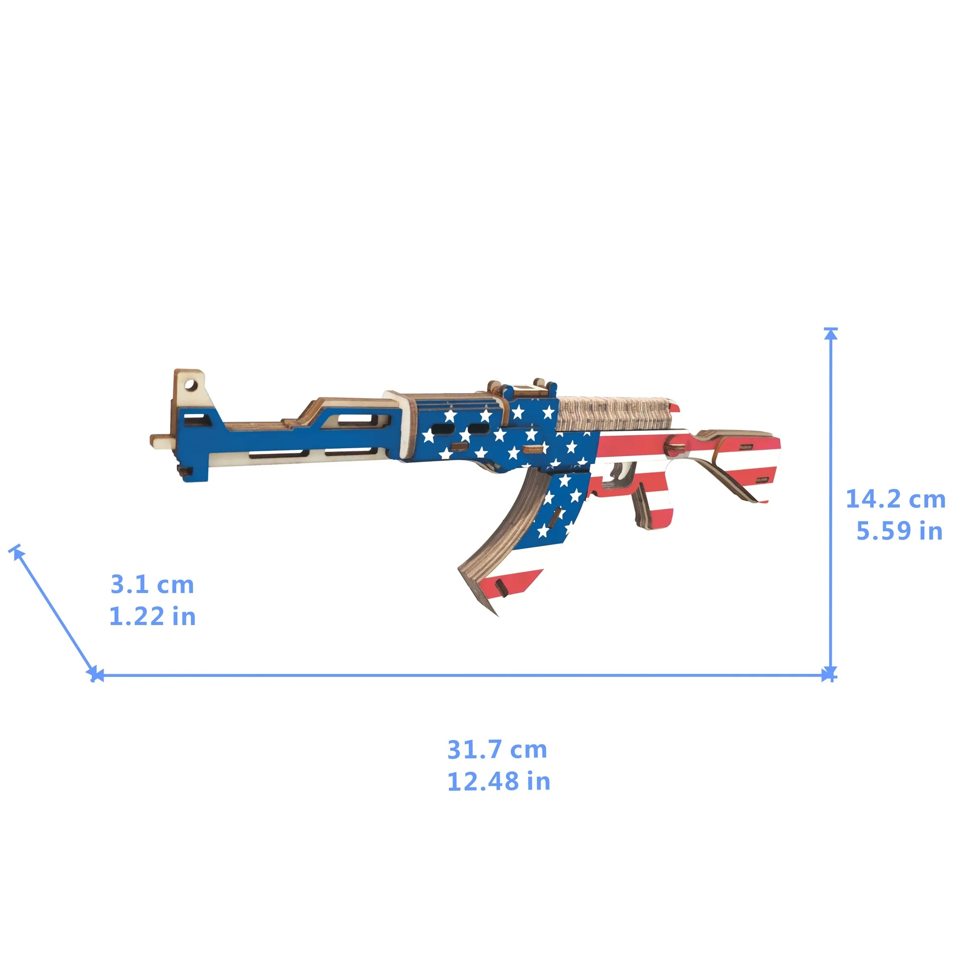Деревянные игрушки деревянные пистолеты AK47 пистолет головоломки мини модели DIY