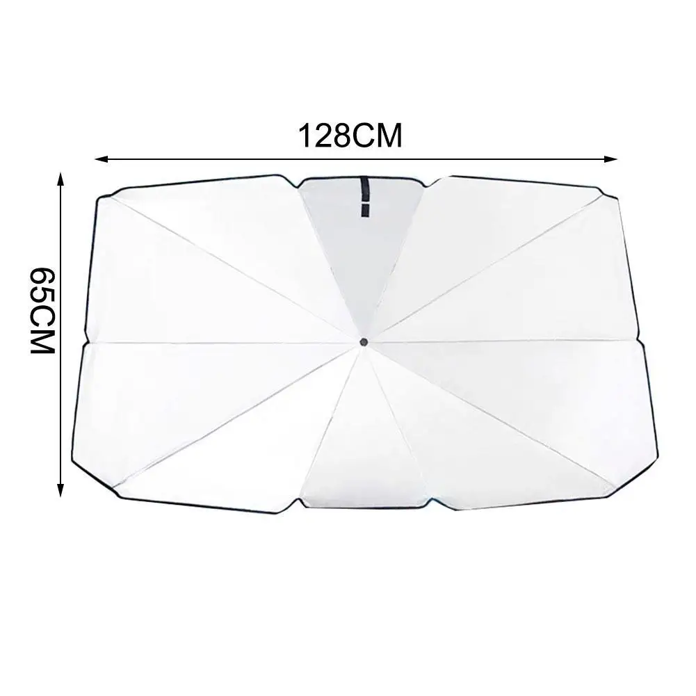

Car Parasol Car Windshield Cover UV Protection Sun Shade Front Window Prevent Falling Wear-resistant Rainproof Folding Umbrella