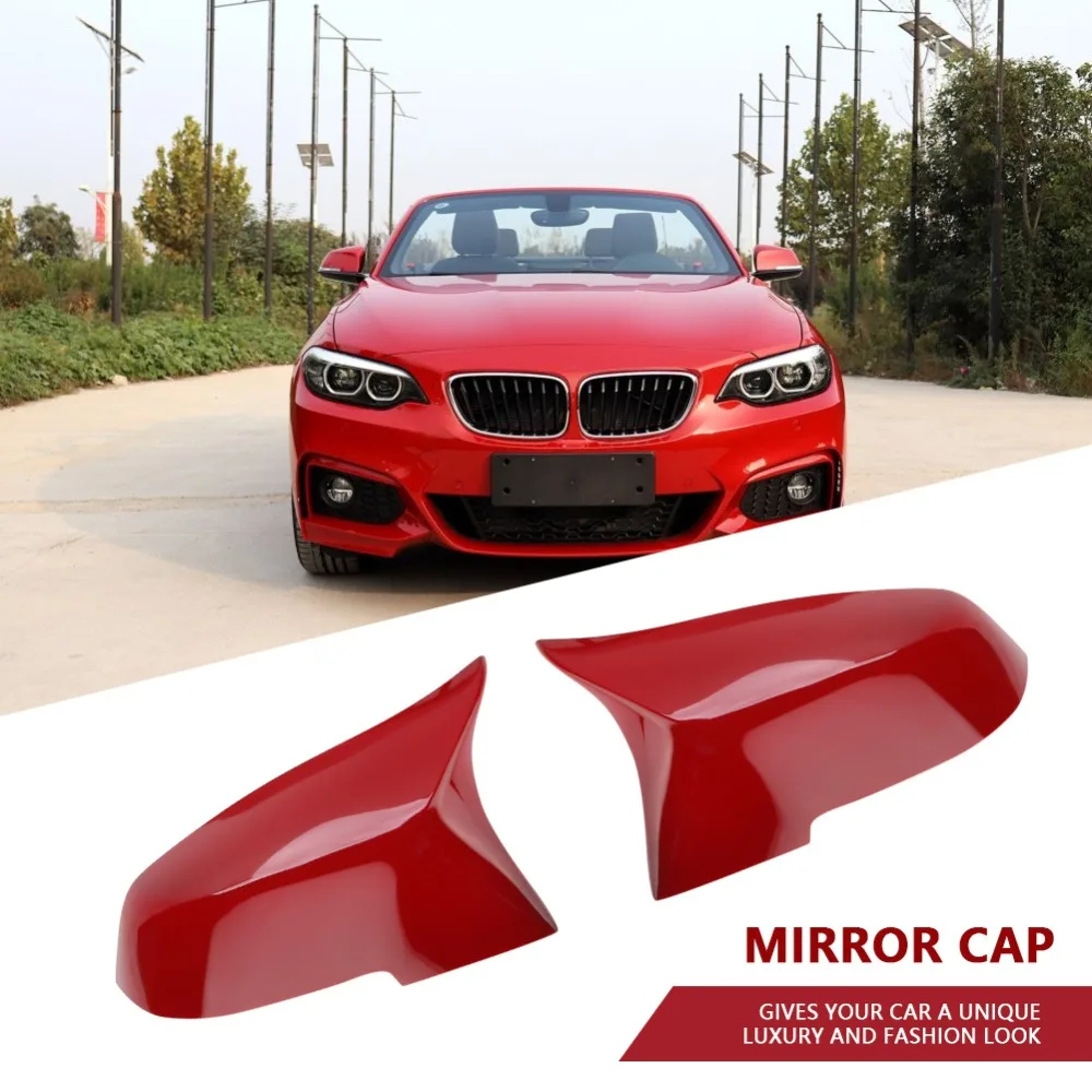 1 пара крышка зеркала заднего вида для BMW 220i 328i 420i F20 F21 F22 F30 F32 F33 F36 X1 E84