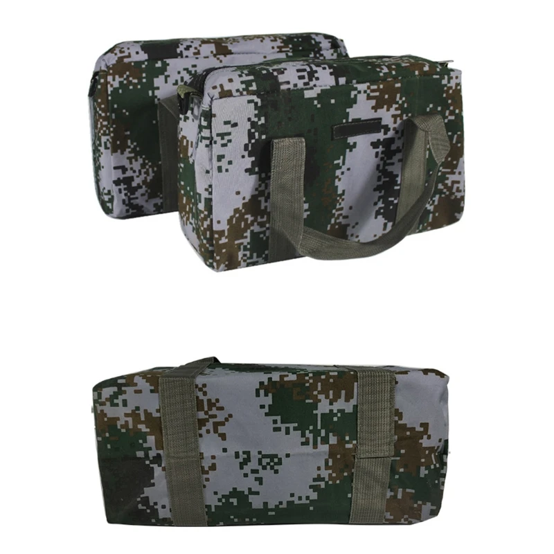 

Tool Bag Organizer with Wide Mouth Water-proof Multi-use Tool Tote Bag for Construction Carpentry Gardening Electrician