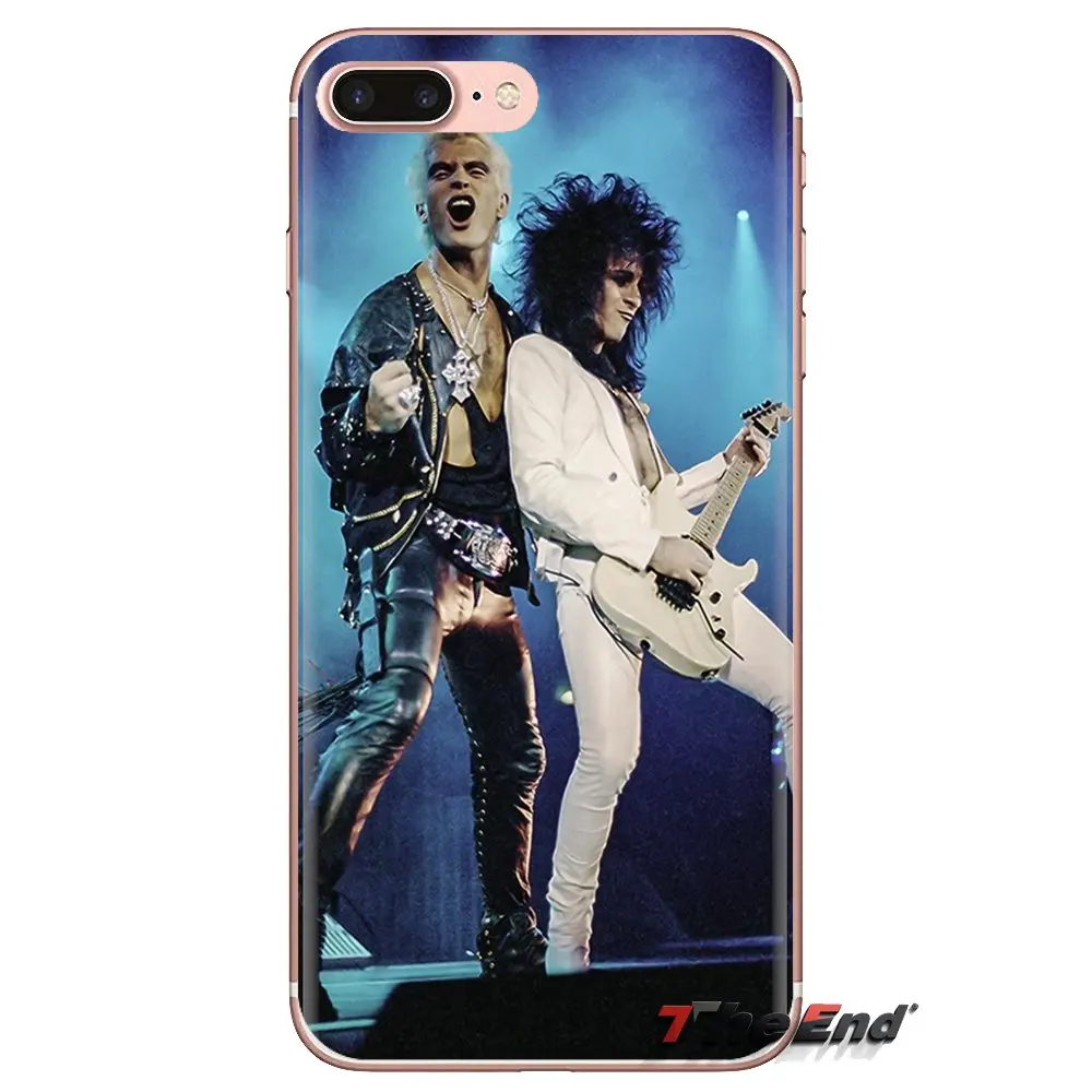 Для htc один U11 U12 X9 M7 M8 A9 M9 M10 E9 Plus Desire 630 530 626 628 816 820 830 rock исполнителя Billy Idol прозрачные - Фото №1