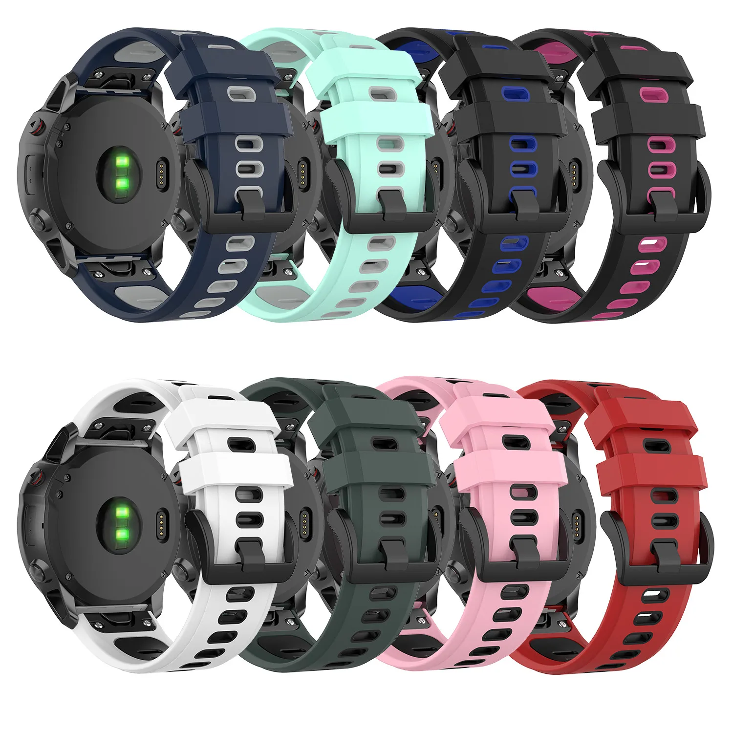 Ремешок для смарт часов Garmin Fenix 6X 6 6S Pro быстросъемный легко устанавливаемый