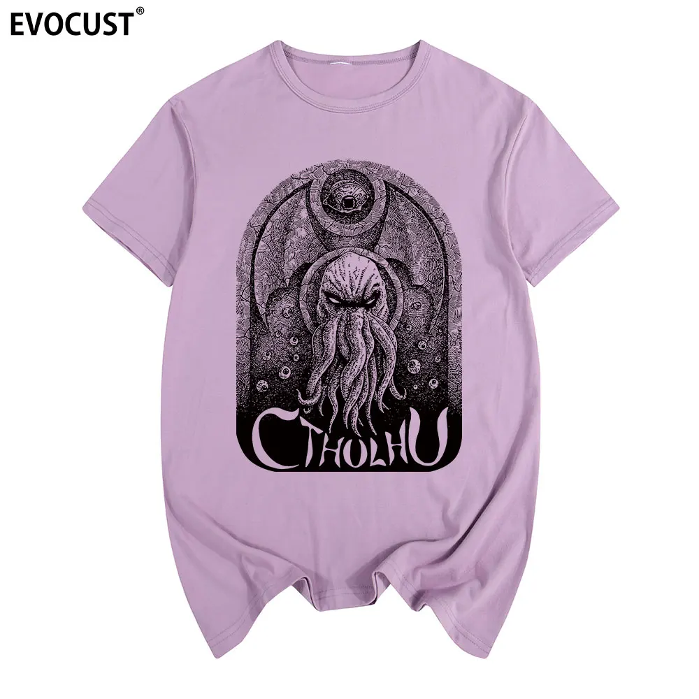Cthulhu H.P. Футболка для почитателей лавкрафта хлопковая мужская футболка новая