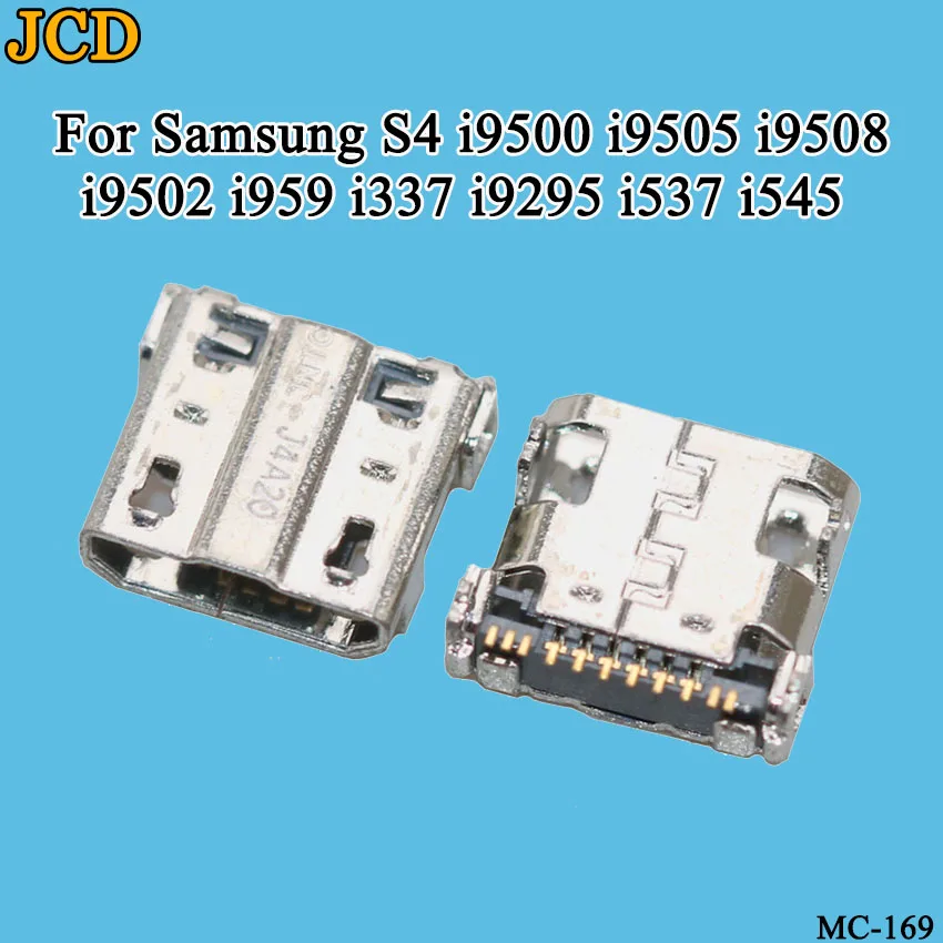 10 шт. для Samsung S4 i9500 i9505 i9508 i9502 i959 i337 i9295 i537 i545 USB-коннектор зарядного устройства