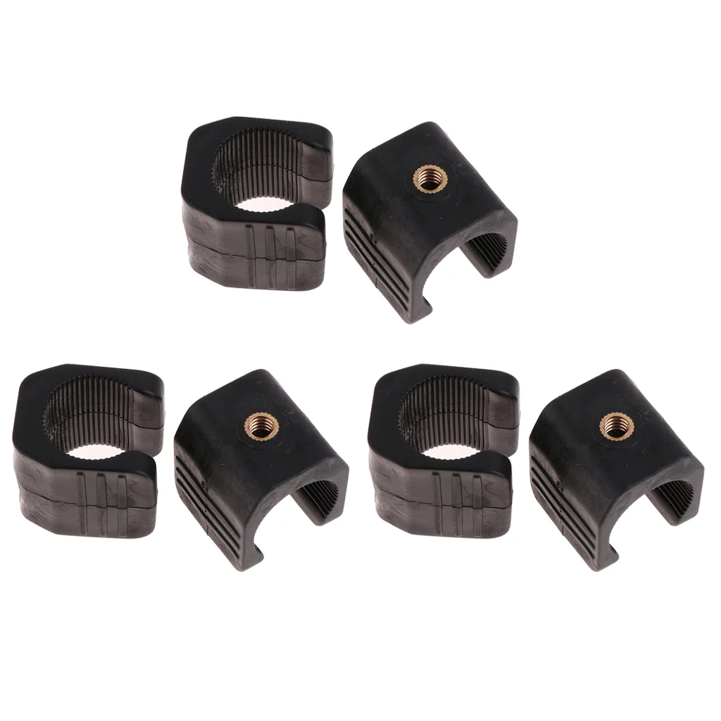 6 stück universal fahrrad taschenlampe clip arm clamp für angeln licht lampe stativ free global shipping
