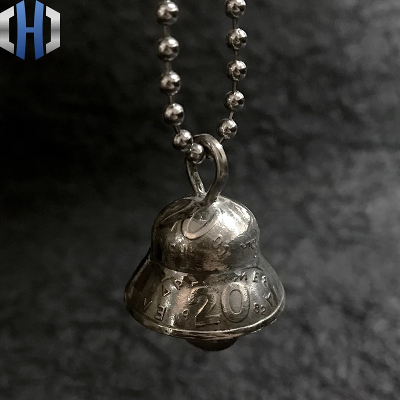 Винтажный брелок ручной работы с надписью Благословение иностранной силы