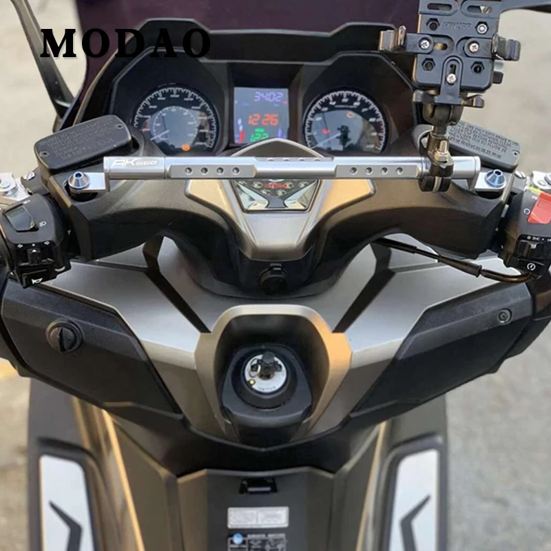 Для KYMCO AK550 AK 550- CNC алюминиевый мотоцикл Многофункциональный перекладина демпфирования Баланс Бар аксессуары