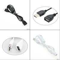 blackwhite usb cable male to female with switch onoff cable extension toggle for usb lamp usb fan power line