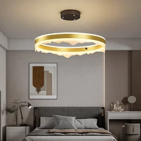 modern luxury living room pendant lights dining room bedroom atmosphere creative round chandelier home deco study bedroom lamp