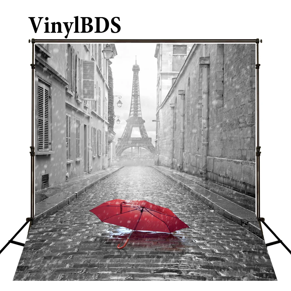 

VinylBDS фон с Эйфелевой башней свадебные фоны Городские улицы фото живописные фотографии фоны для студии