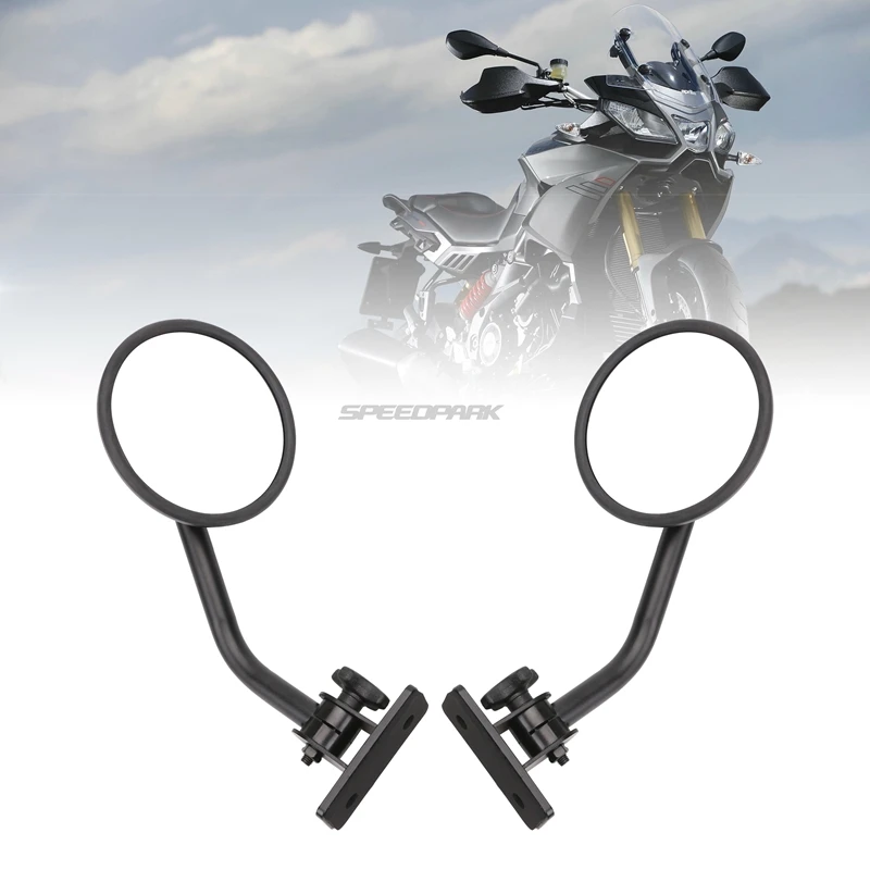 Бесплатная доставка боковые зеркала заднего вида круглые для Jeep TJ пригодные 1997