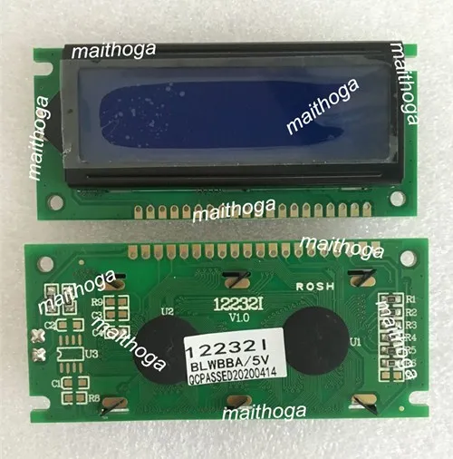 20PIN параллельный 12232I ЖК-экран модуль SED1520 Привод IC 3 В 5 синий/белый/желтый