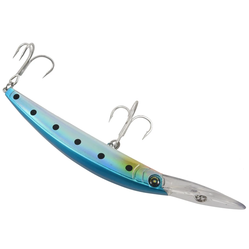 2Pc Top Quality PROBEROS Style Fishing Lures Bait 17.78cm/27.31G Tackle 2Hook Color a with H | Спорт и развлечения