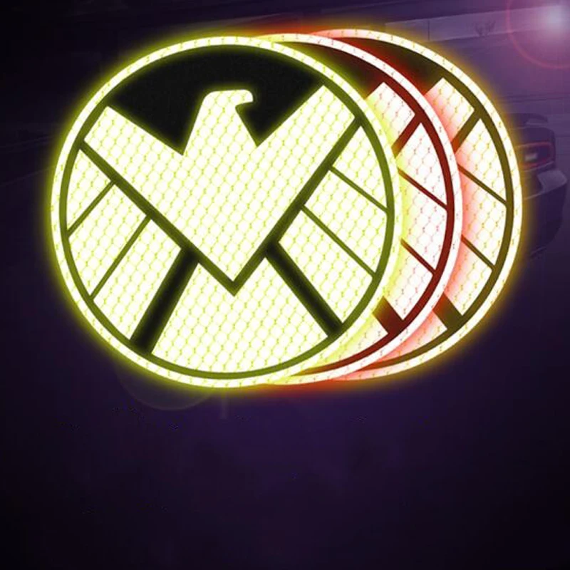 2 шт. светоотражающие наклейки для автомобиля 3 м|Светоотражающий материал| |