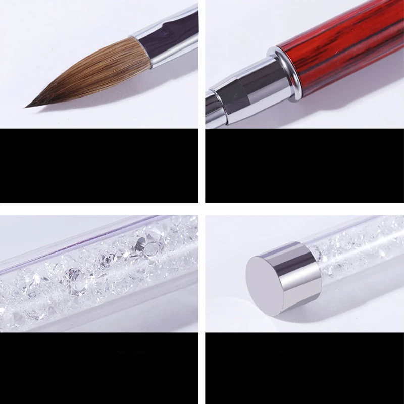 Nail Art Brush Pen Painting Dotting Acrylic UV Gel Polish Manicure Kit Varnishes Tools For Nails Liner | Красота и здоровье