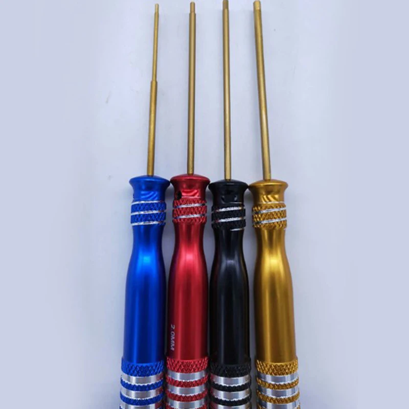 

New Hex Driver Wrench , Metric Hex Key Set with Aluminum Handles(4Pcs 1.5mm 2.0mm 2.5mm 3.0mm)