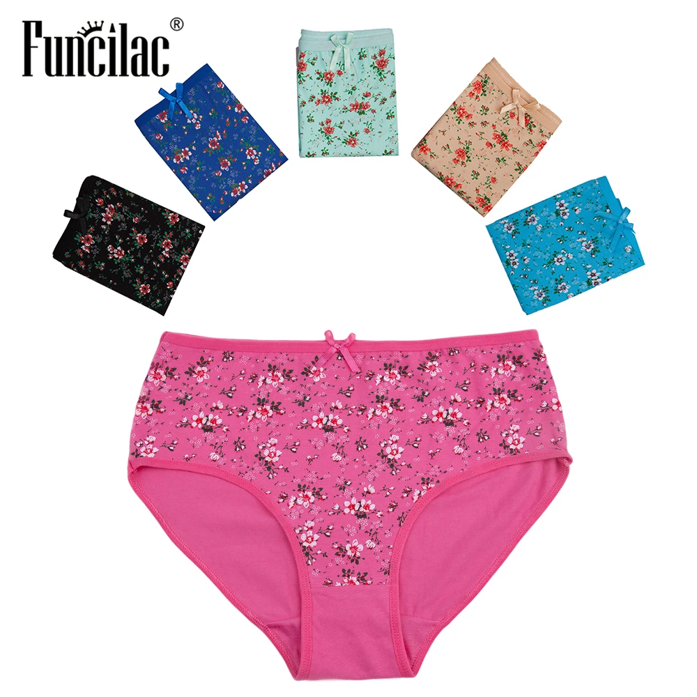 FUNCILAC нижнее белье для женщин сексуальные женские трусики большого размера с
