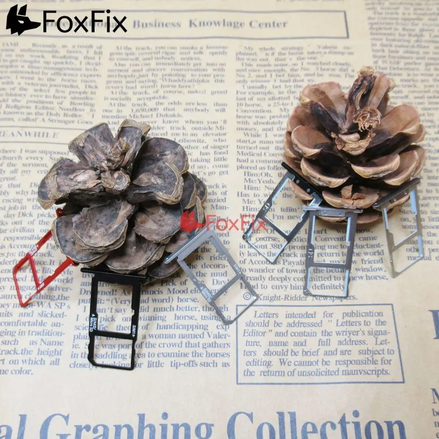 Для BlackBerry Key2 SIM SD карты держатель лотка Dtek70 слот Micro гнездо адаптера для Keyone две Sim