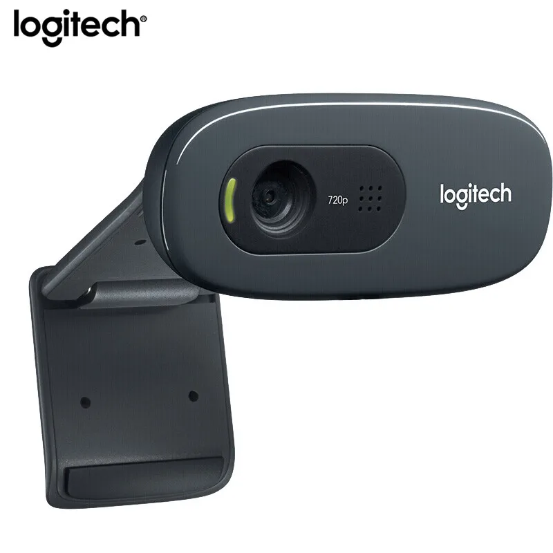 Оригинальная веб-камера Logitech C270 HD 720P USB2.0 Мини Компьютерная камера Встроенный