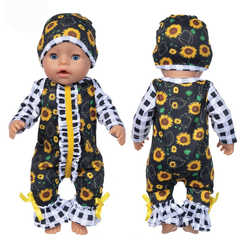 

Новинка 2021, Φ одежда подходит для 43 см куклы новорожденной, американская девочка, аксессуары для одежды куклы 18 дюймов