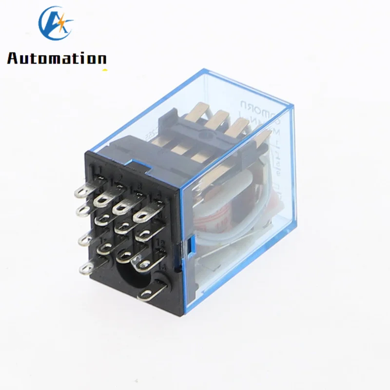 MY4NJ катушка AC12V AC24V DC12V DC24V DC 36V AC110V AC220V AC380V HH54P 5A 220V миниатюрное электромагнитное