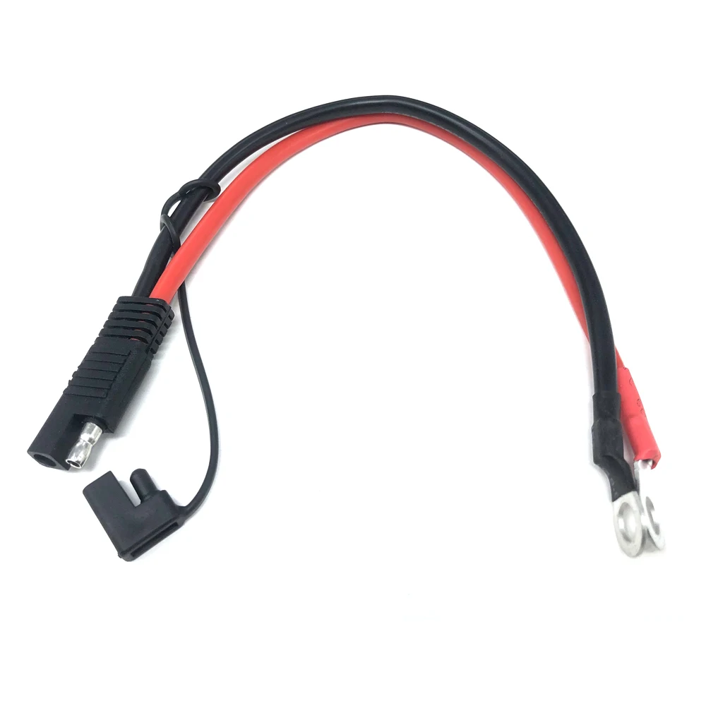 Кольцевая Клеммная повязка 10AWG 30 см от SAE до O 2 контактный быстроразъемный штекер
