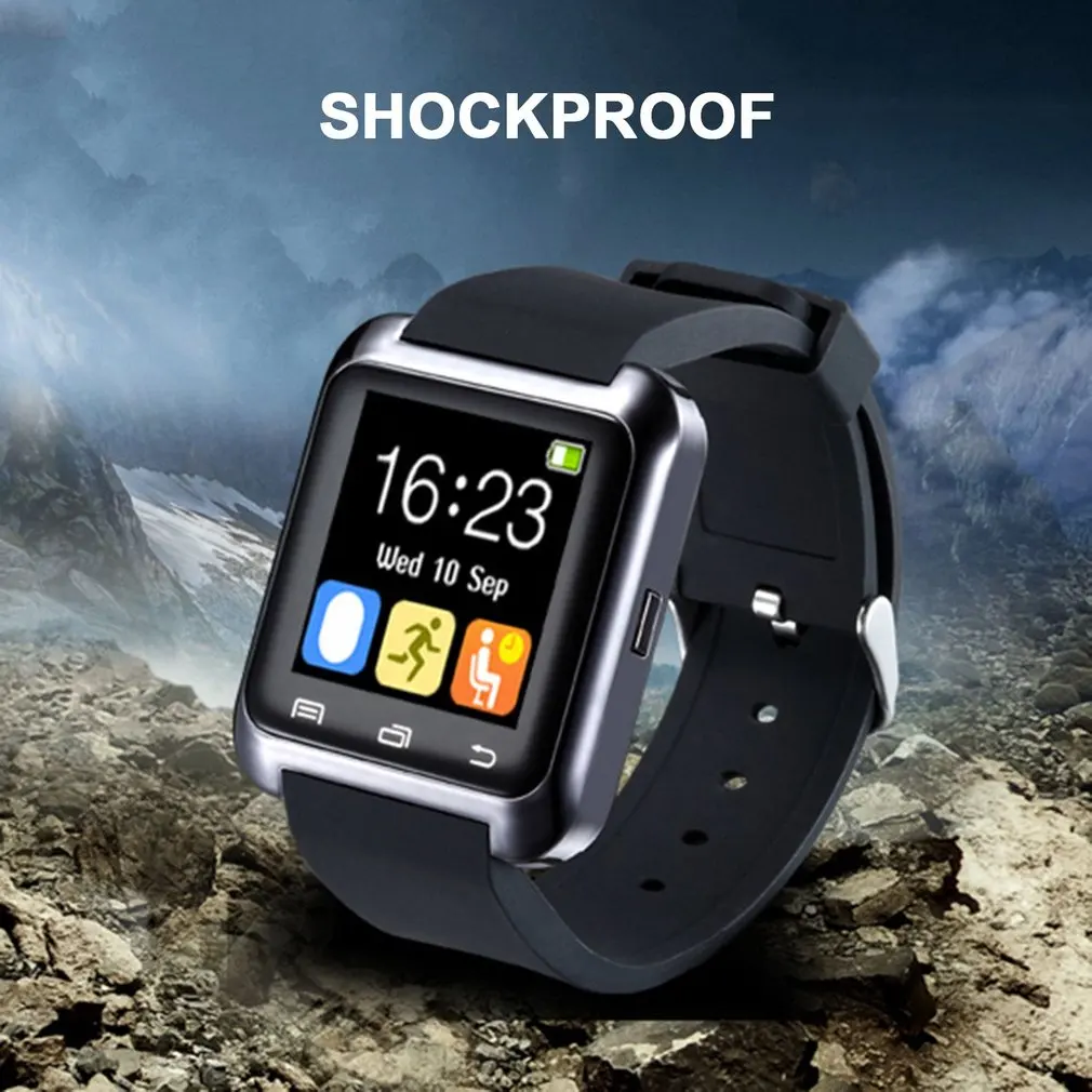 U80 Smartwatch Bluetooth фитнес Шагомер монитор сна напиток Сидячий напоминание носимое