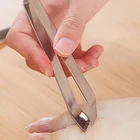 1 шт щипцы для удаления рыбных костей для удаления волос клещи Съемник Нержавеющаясталь свиньи цыпленок волос плоскогубцы, тянуть удаления Кухня гаджеты пинцет