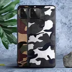 Камуфляжный кожаный чехол для Google Pixel 4A 5G 5 4 4 XL с камуфляжным дизайном, с материалом из ТПУ + ПК 2 в 1, чехол для Google Pixel 5