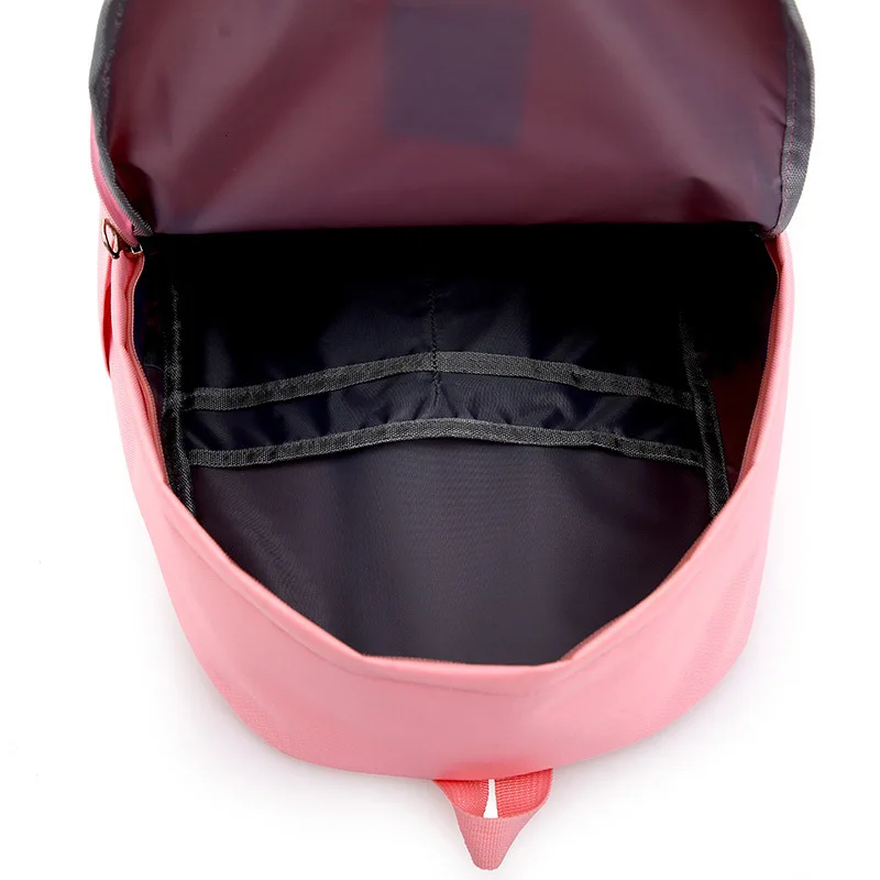 quality high 2023 thick canvas school bag for teen girls Fashion lady large capacity backpack 3 pcs/set school backpacks