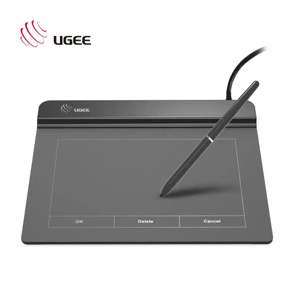Ugee CS06 фирменный планшет Графика для рисования Pad 6x4 дюйма Активная область с 8192