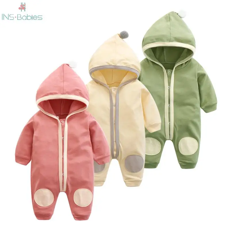 Комбинезон для новорожденных мальчиков и девочек 4 цвета новинка 2020 детская