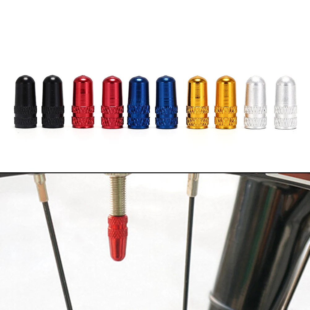 

2Pcs Bike Bicycle MTB Presta Wheel Rim Tyre Stem Air Valve Caps Dust Cover Bicycle Accessories