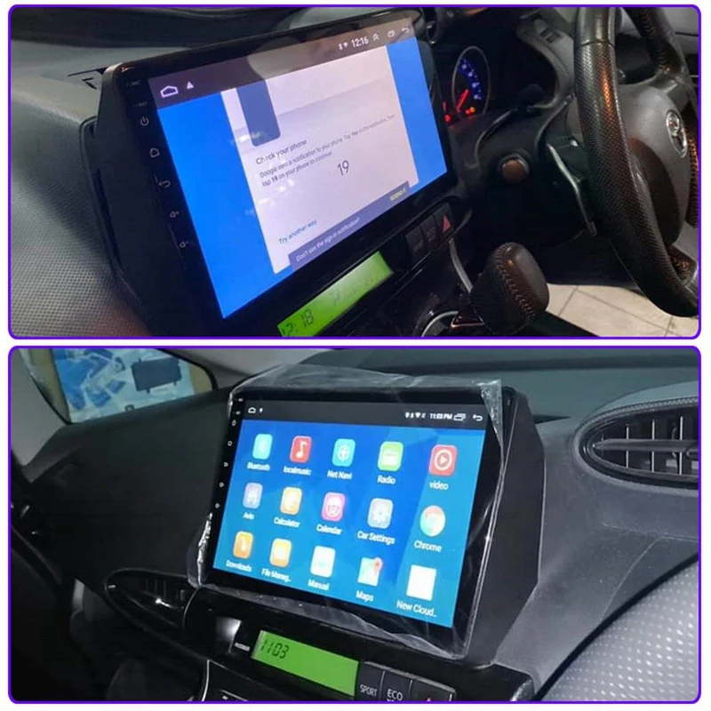 

9 Inch 2 Din Android 10.0 Car MP5 Player Stereo Radio 2+16GB Wifi Bluetooth GPS Navigation for Toyota Wish 2009-2012