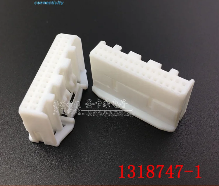 

10pcs 32pin car connector white plastic shell spot 1318747-1 32pin