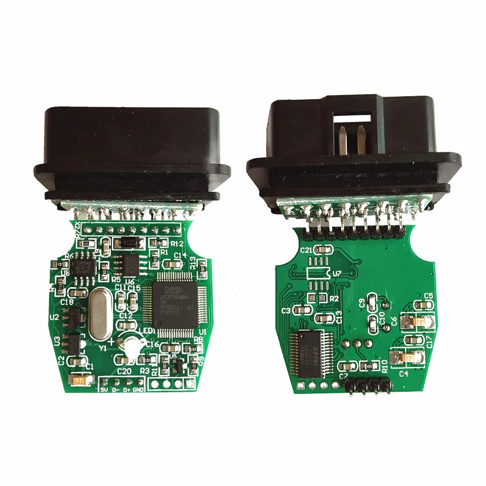 Новейший V17.10.012 MINI VCI интерфейс для TOYOTA TIS Techstream MINI-VCI FT232RL чип J2534 OBD2