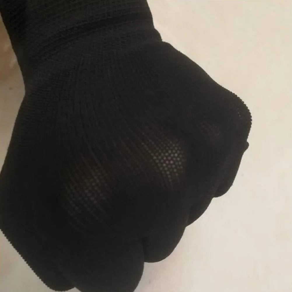 

12 Pairs Durable Nylon Wearproof Breathable Hotel Restaurant Kitchen Labor Work Protection Kitchen Safety Gloves