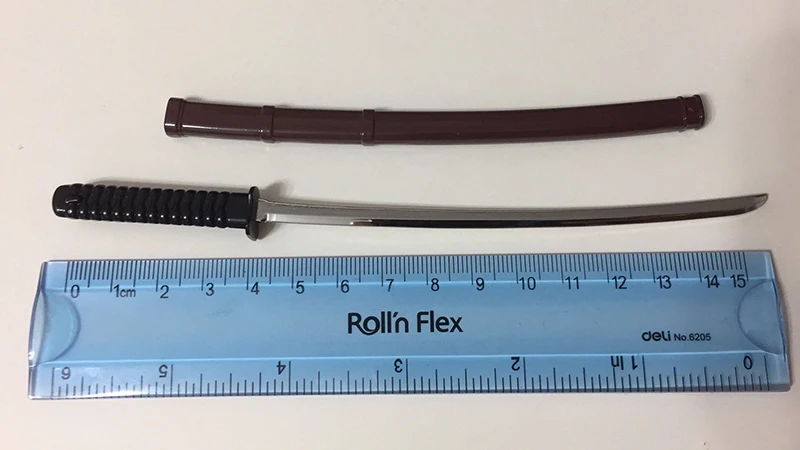 

1/6 Scale the Samurai Metal Sword Models for 12''Figures Bodies Accessories DIY