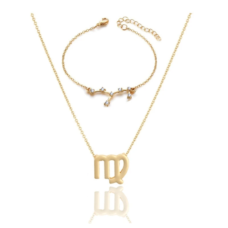 12 шт. Знак зодиака Созвездие подвеска нержавеющая сталь смешанный круглый