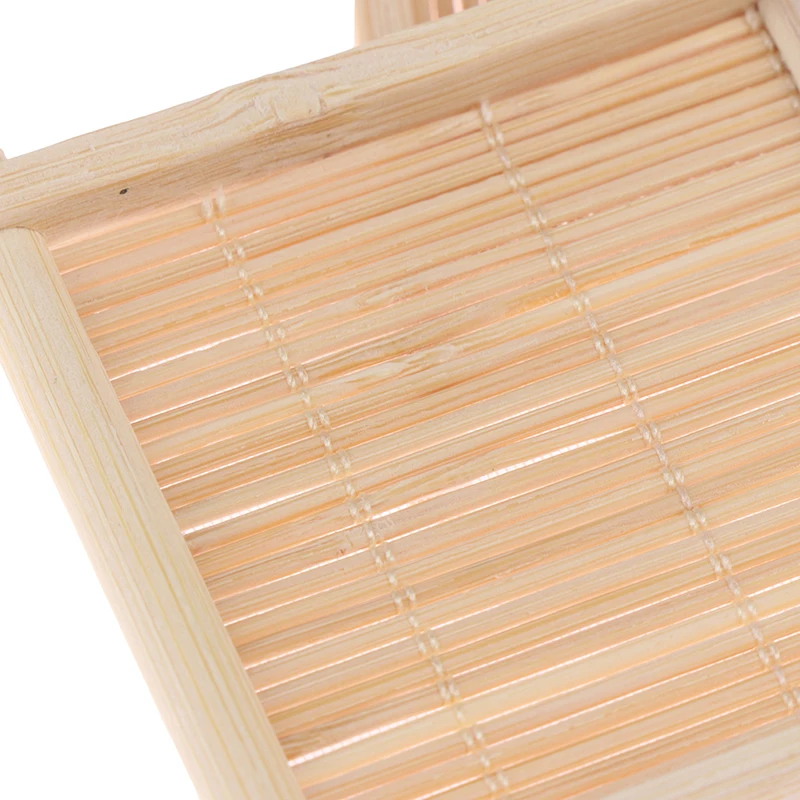 

Wooden Bamboo Soap Dish Tray Holder Storage Soap Rack Plate Box Container