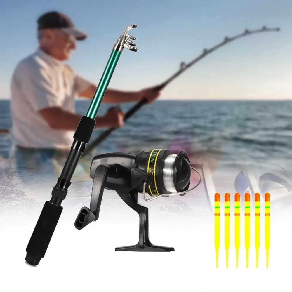 

55% Discounts Hot!127Pcs/Set TF105 Fishing Tackle Tools Equipment with 1.6m Rod Fish Reel Gear