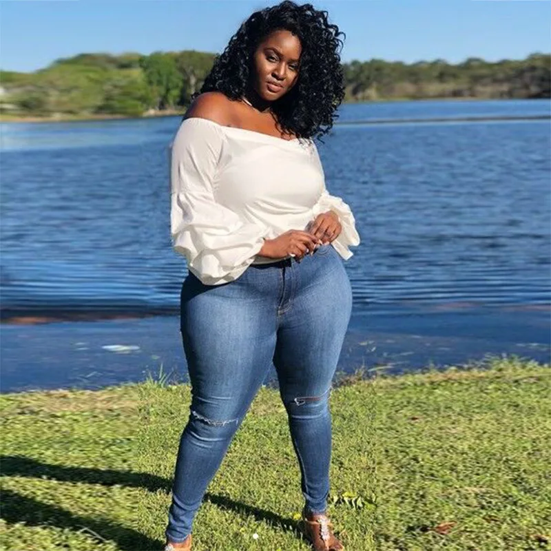 

Women Tops Tunic Autumn Sexy Off Shoulder Tops Sexy Long Lantern Sleeve Party Shirts Casual Blusas Plus Size Blouse Aimee20