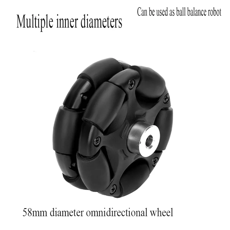 

58mm plastic omni wheel 90° omni wheel