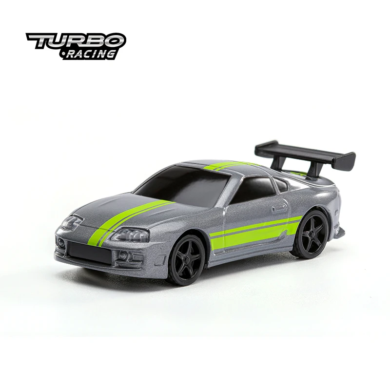 Turbo Racing-Mini coche de Control remoto RTR, veh&iacute;culo de carreras de Control remoto 1:76 C73, edici&oacute;n limitada-5
