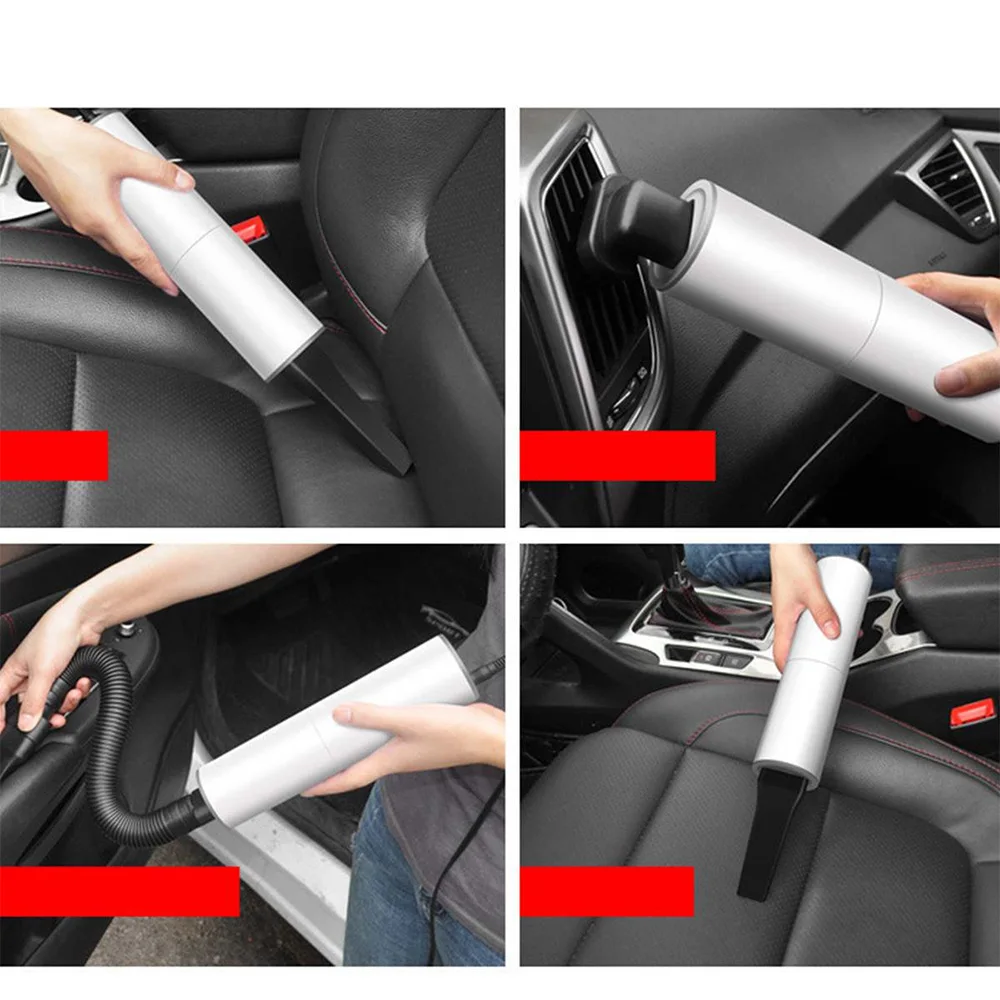 

120W Powerful Car Mini Vacuum Cleaner Portable Vehicle Dust Catcher For Home/ Car Handheld Car Dust Collector