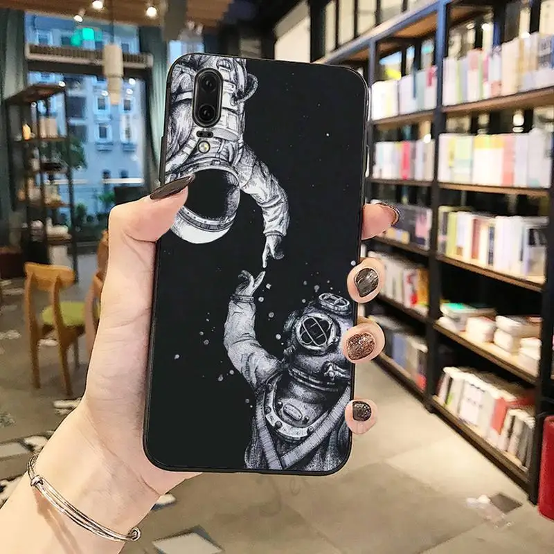 

Space Cartoon abstract cover Phone Case For Huawei honor Mate P 10 20 30 40 Pro 10i 9 10 20 8 x Lite