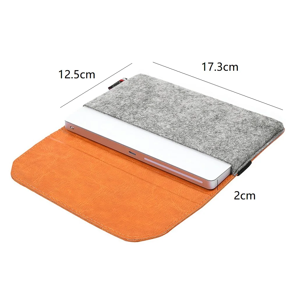 

Protective Storage Case Shell Bag For Magic Trackpad PU Leather Pouch Soft Sleeve For Magic Trackpad