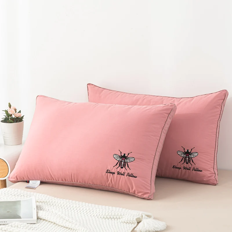 Высокое качество ткани Подушка пятизвездочная Гостиница/подушки ткань из